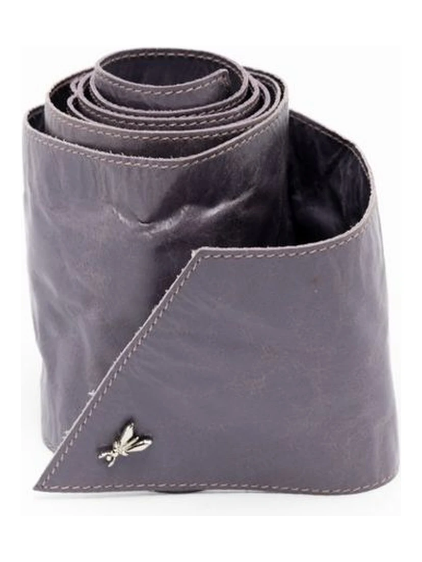 Purple Leather Regular Belt
