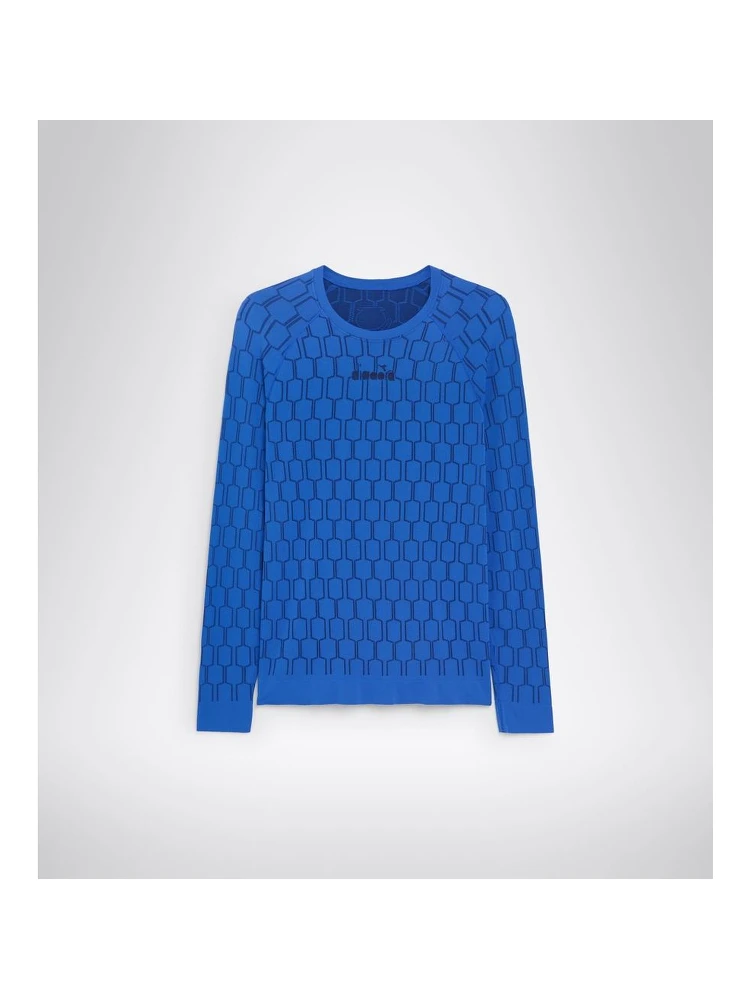 Blue Polyamide Long Sleeve T-Shirt alternative