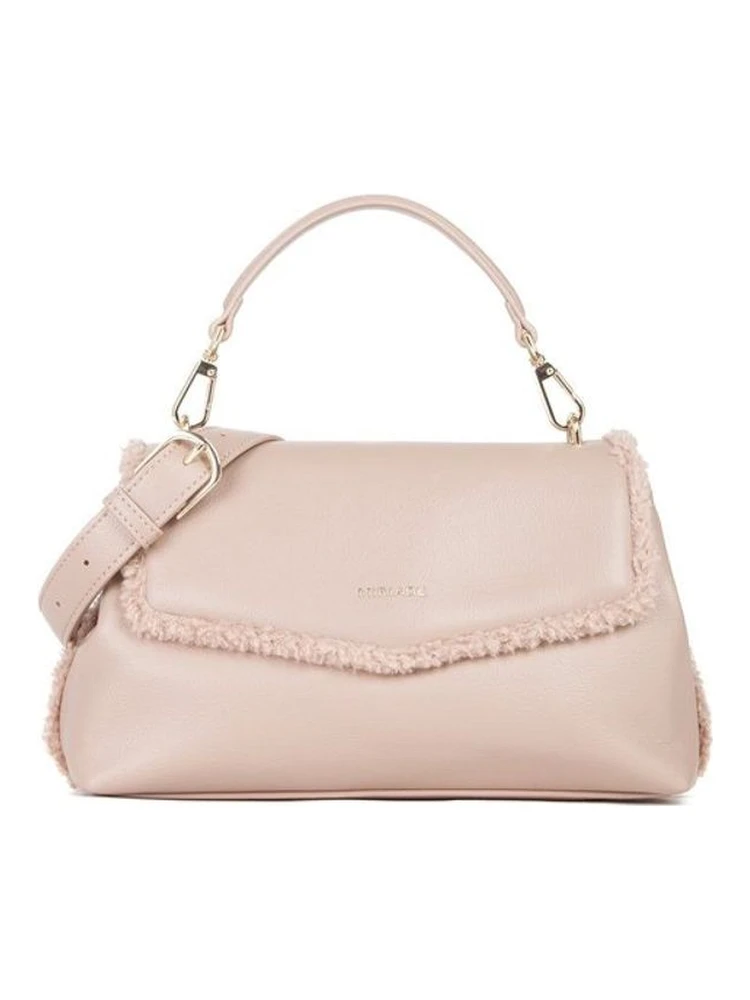 Beige Polyester Shoulder Bag