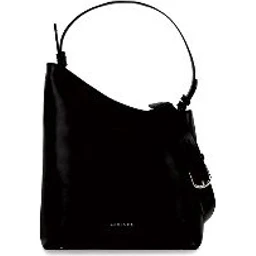 Black Polyethylene Shoulder Bag