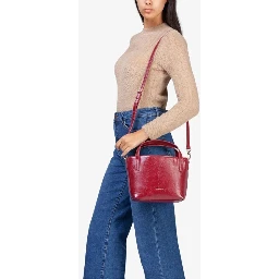 Red Polyethylene Handbag