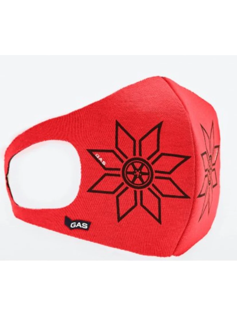 Red Cotton Facemask