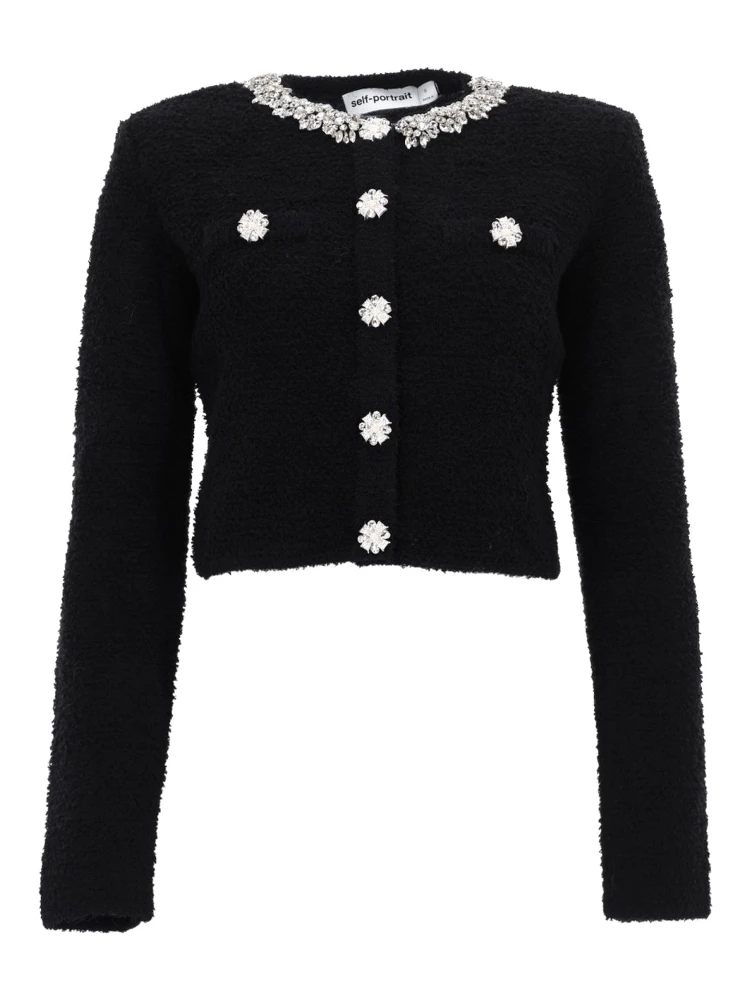 CARDIGAN WITH JEWEL BUTTONS