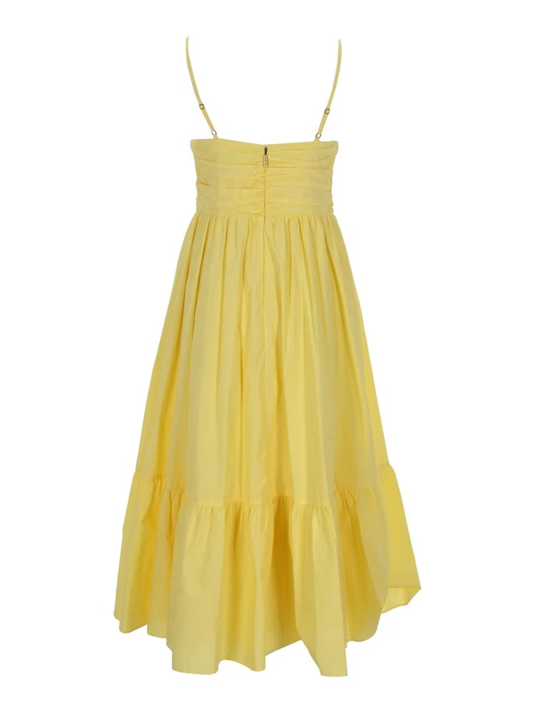 V-NECK MIDI DRESS alternative