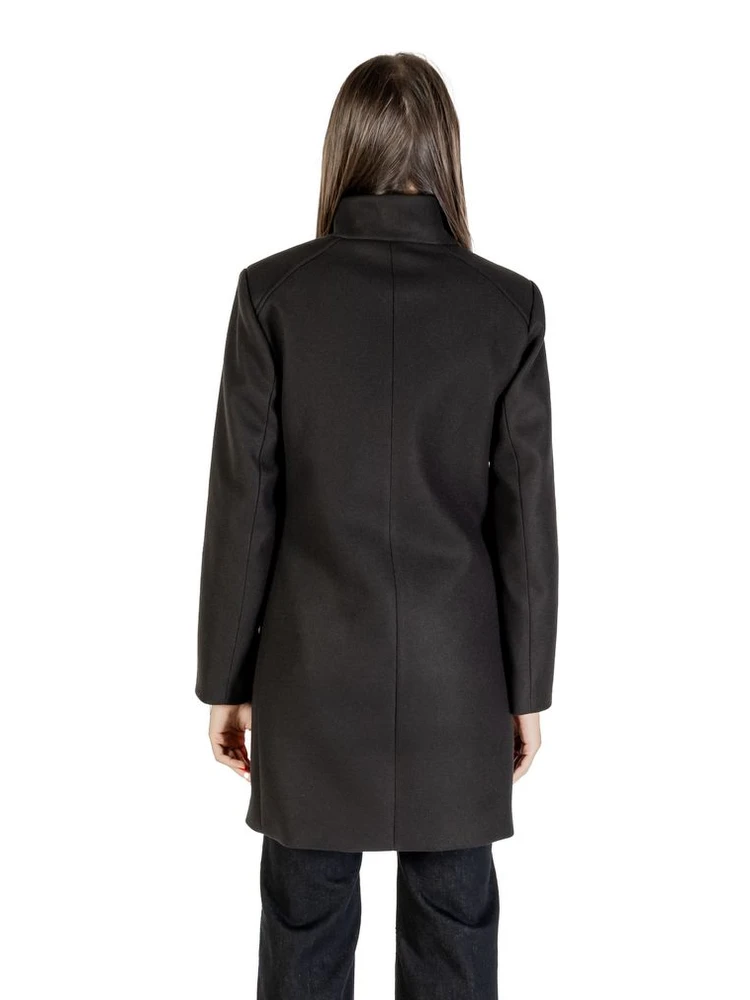 Black Polyester Coat alternative