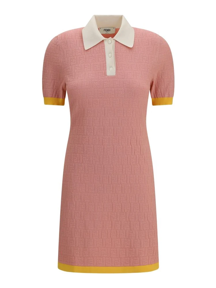 Multicolor Polyamide Casual Dress