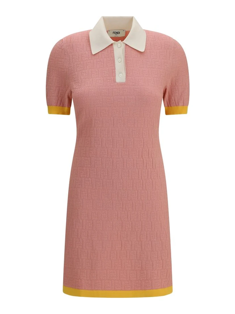 Multicolor Polyamide Casual Dress