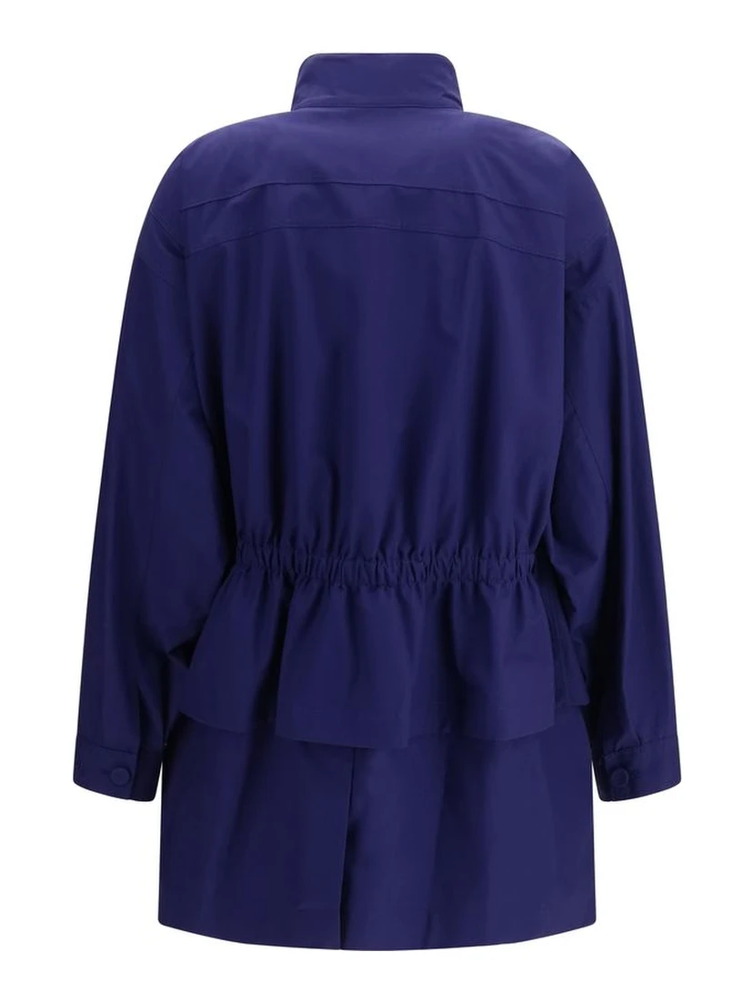 Blue Cotton Parka