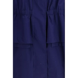 Blue Cotton Parka
