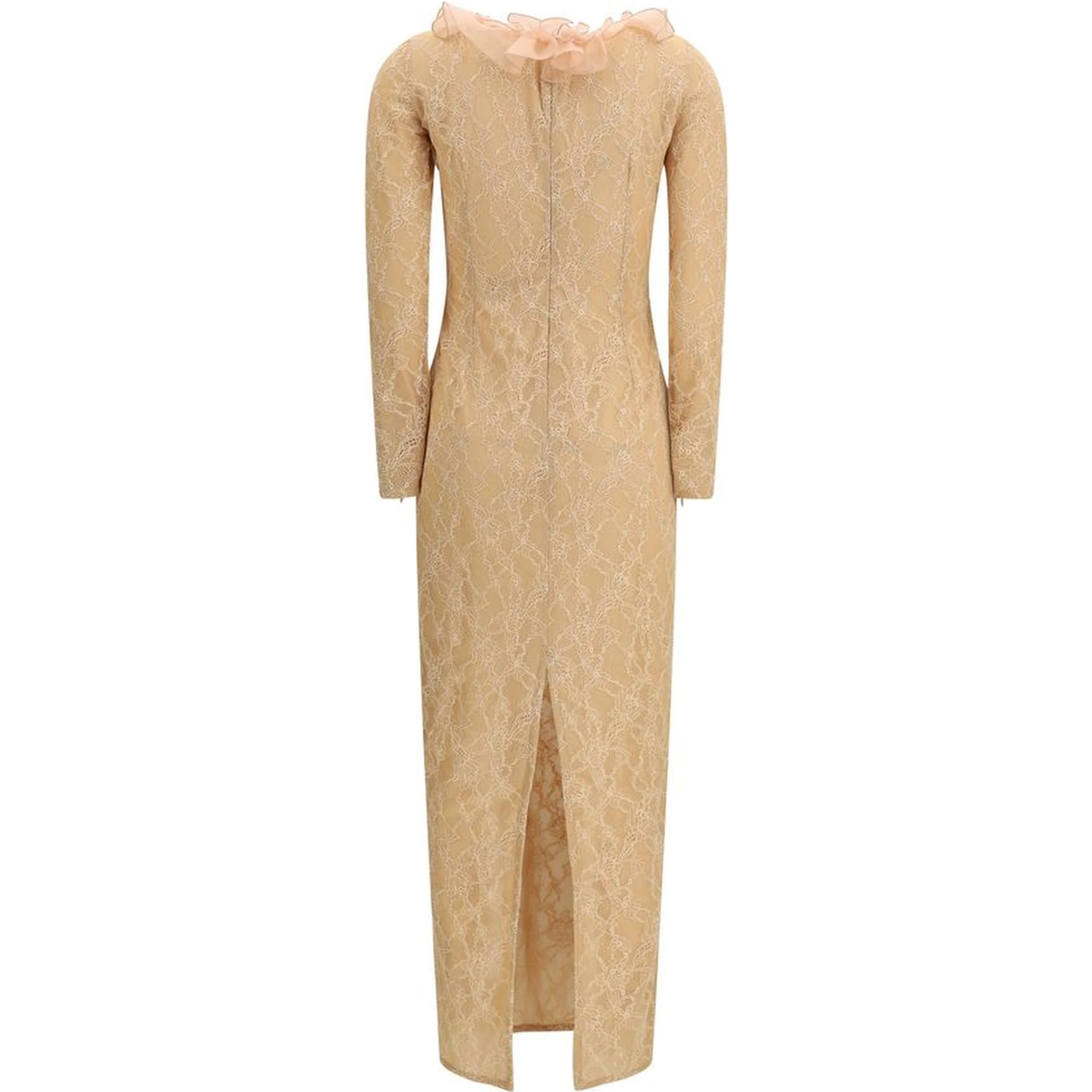 Multicolor Polyamide Cocktail Dress