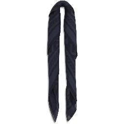 Blue Fleece Wool Scarf
