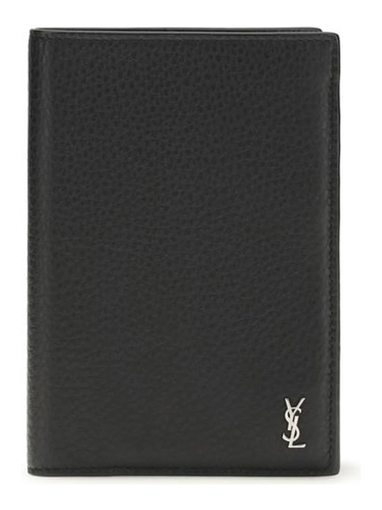 Black Calf Leather Bos Taurus Wallet