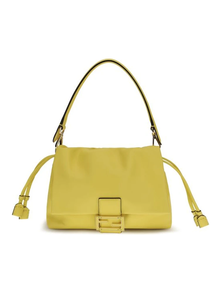 Bicolor Calf Leather Bos Taurus Shoulder Bag