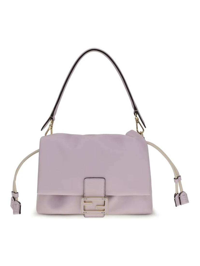 Purple Calf Leather Bos Taurus Shoulder Bag