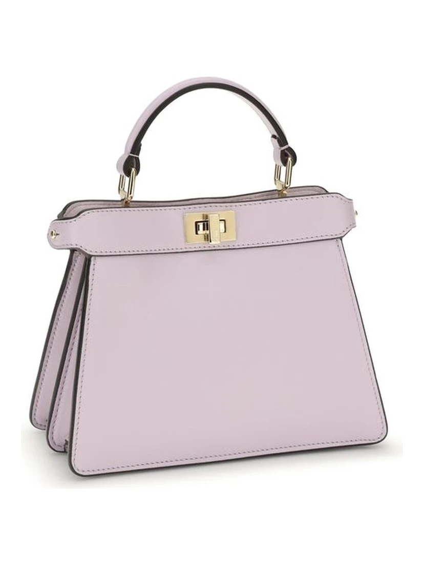 Purple Calf Leather Bos Taurus Shoulder Bag