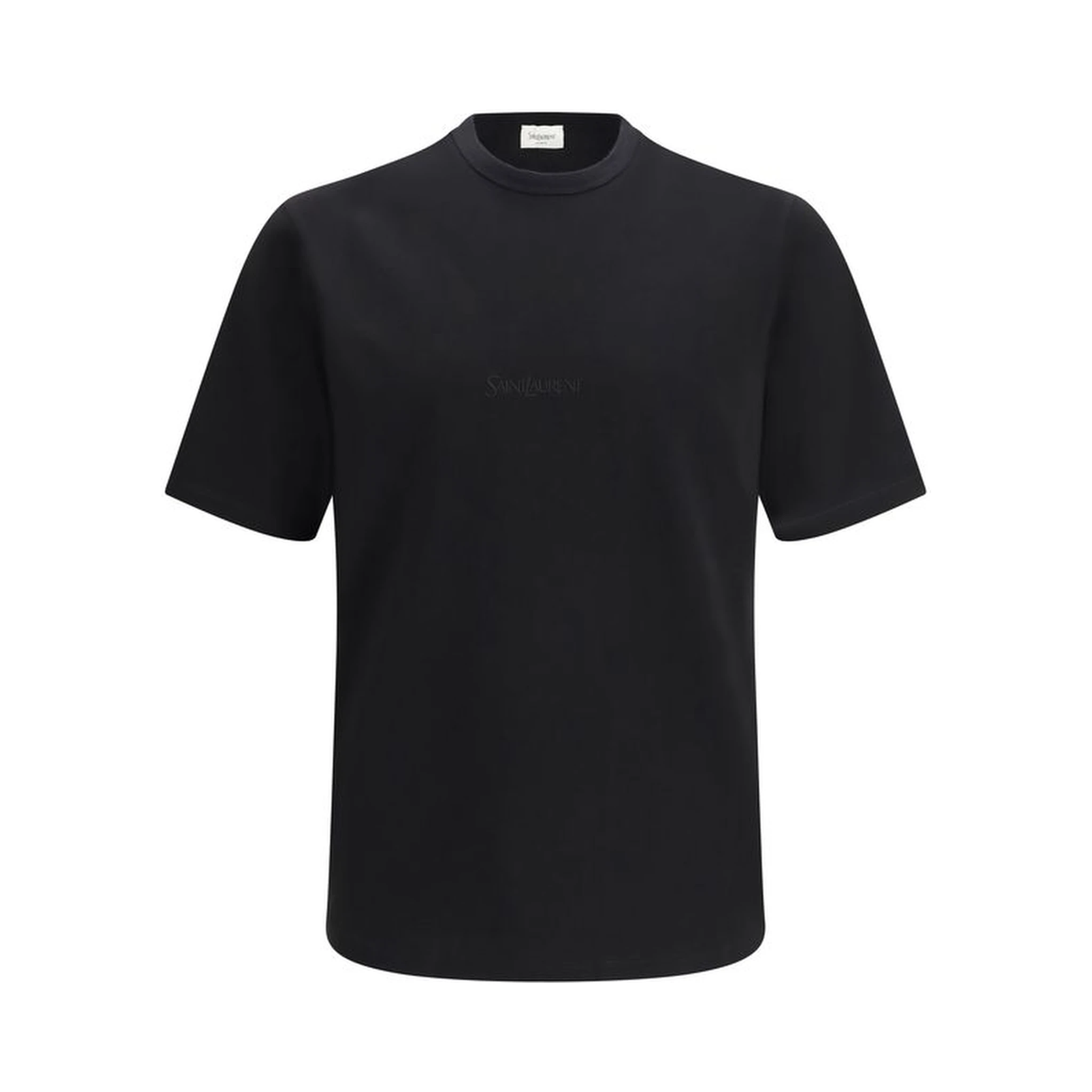 Black Cotton T-Shirt
