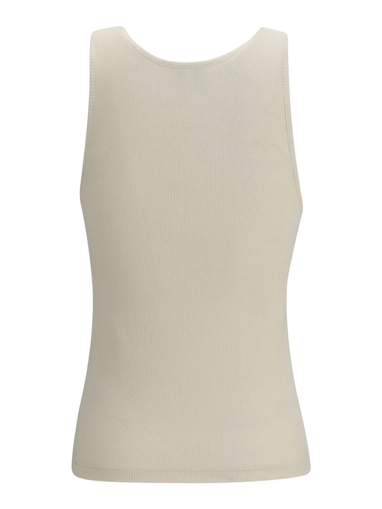 Beige Cotton Tank Tops alternative