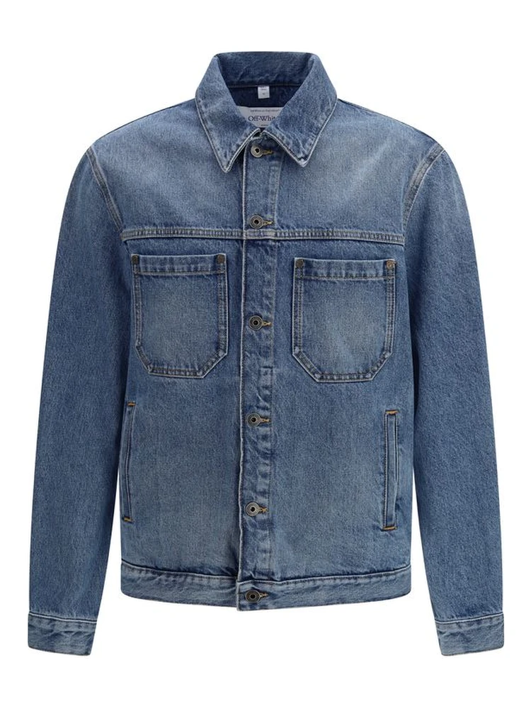Blue Cotton Denim Jacket