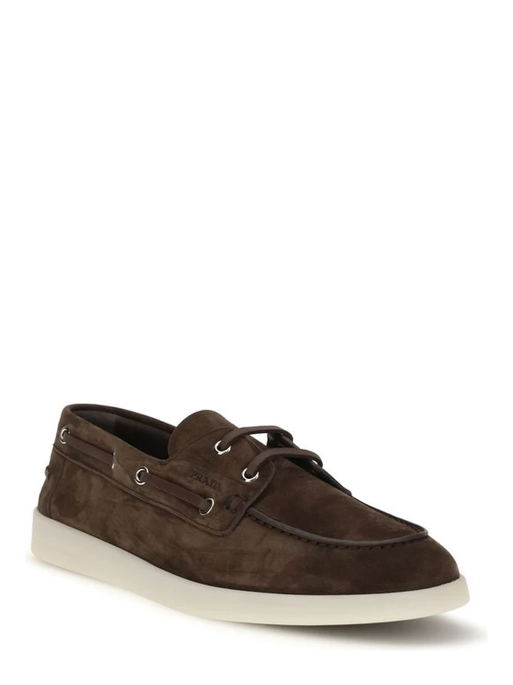 Brown Calf Leather Bos Taurus Slip-On Loafers alternative