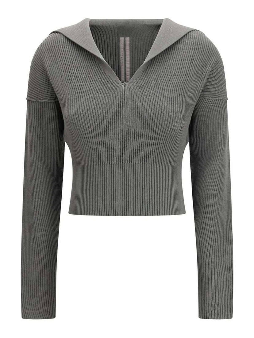 Bicolor Fleece Wool Sweatshirt