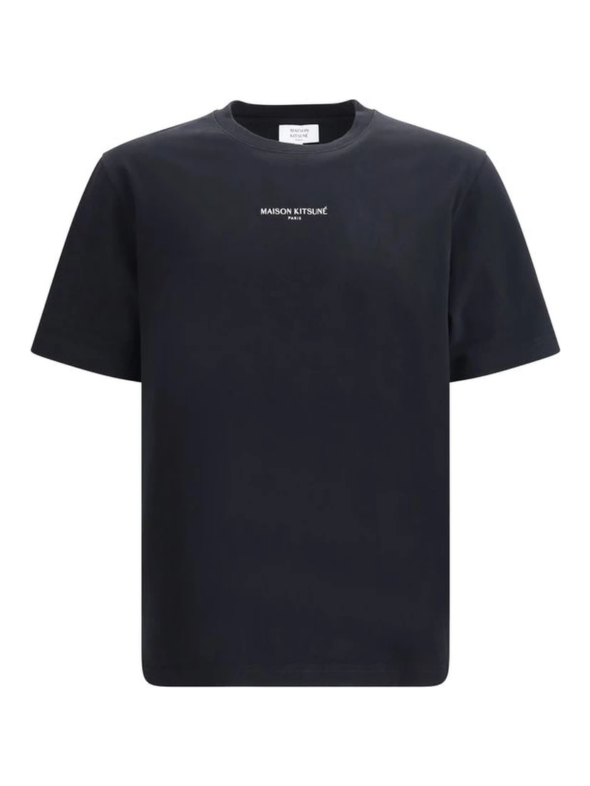 Black Cotton T-Shirt