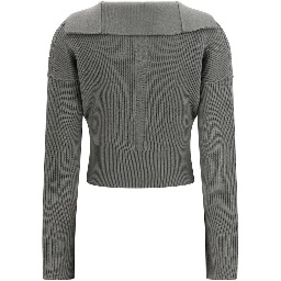 Bicolor Fleece Wool Sweatshirt