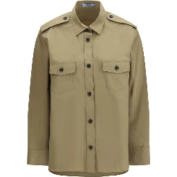 Beige Cotton Shirt
