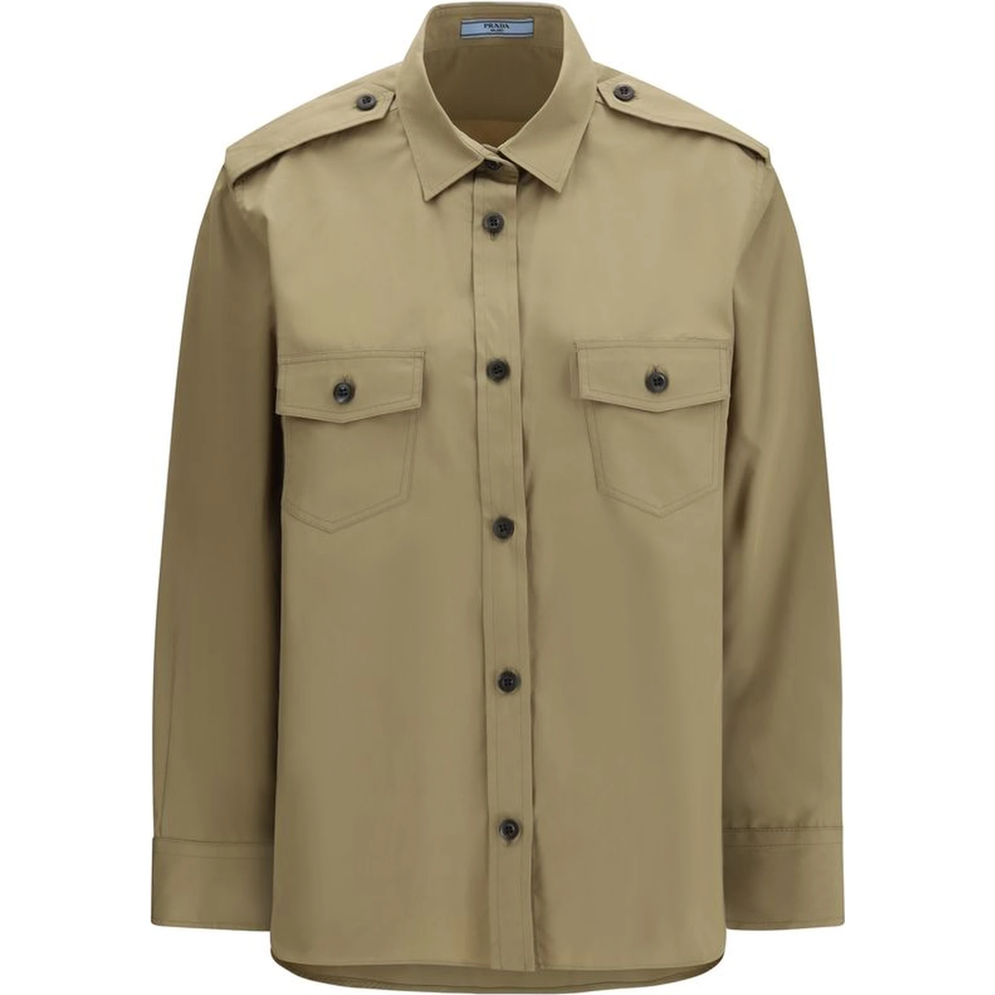 Beige Cotton Shirt