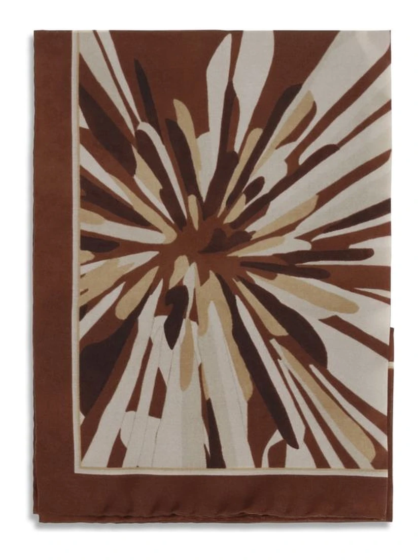 Bordeaux Silk Scarf