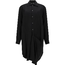 ABITO MIDI "TUXEDO DRAPE"