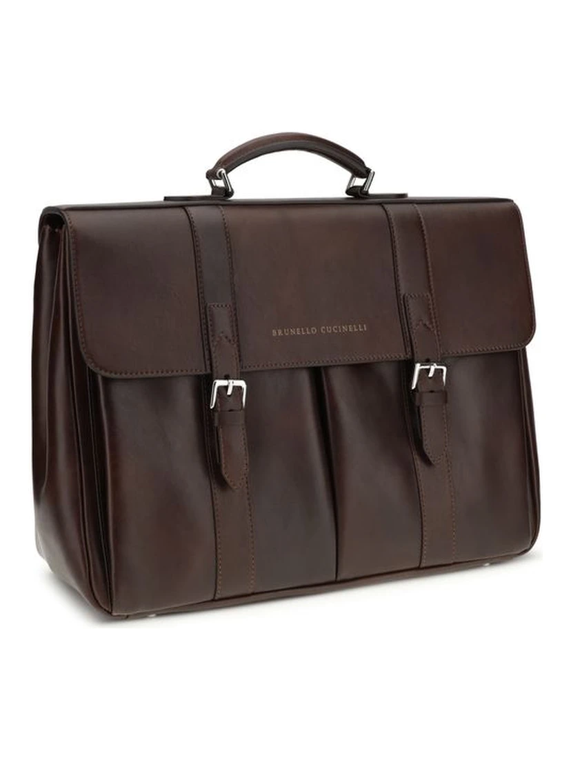 Bordeaux Calf Leather Bos Taurus Handbag