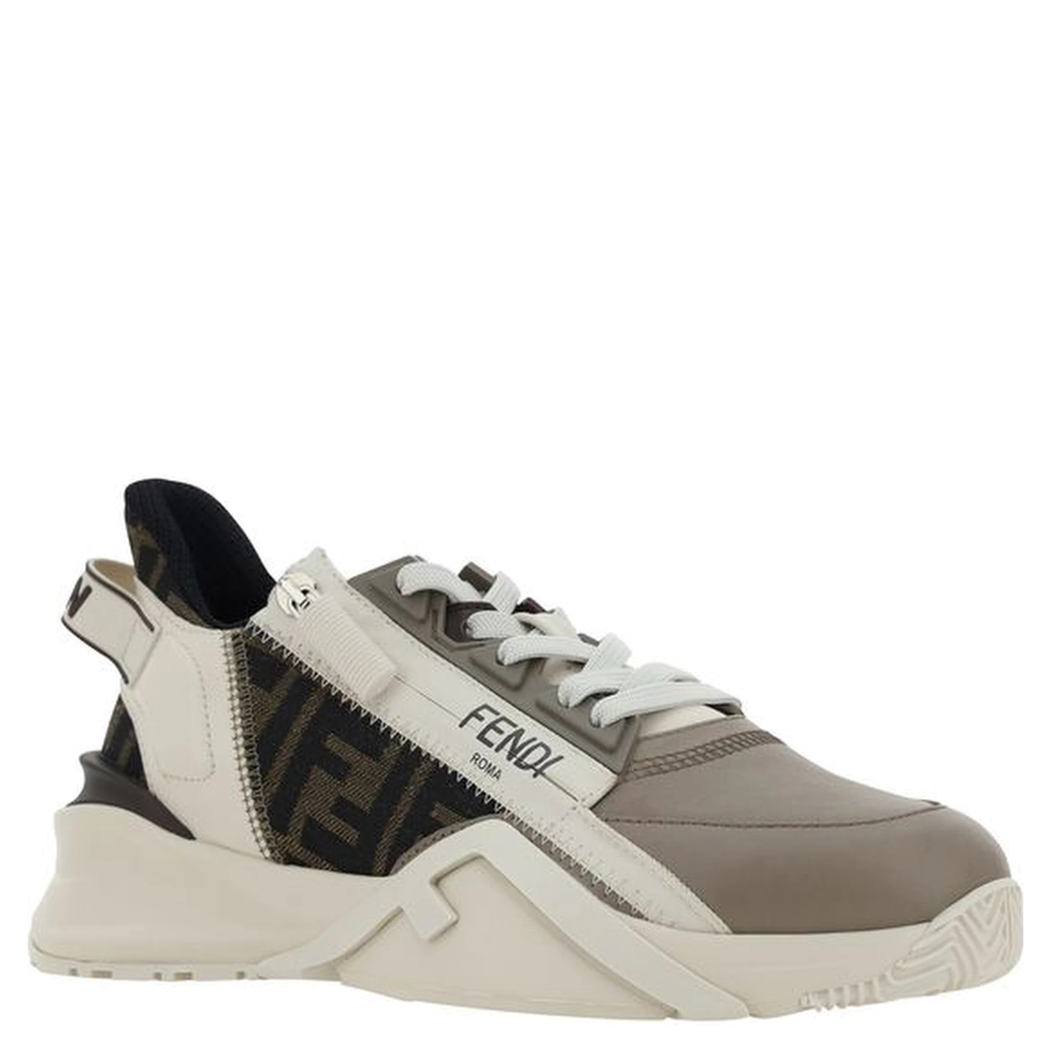Brown Calf Leather Bos Taurus Athletic Sneakers
