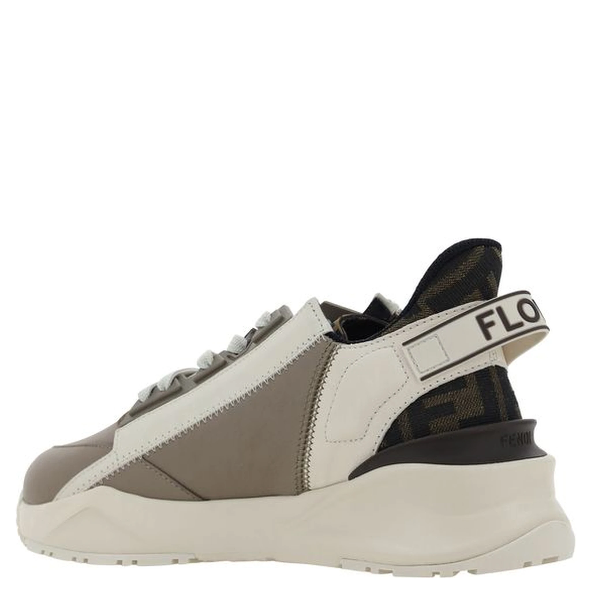 Brown Calf Leather Bos Taurus Athletic Sneakers