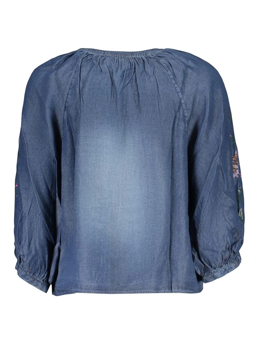 Blu Lyocell Women's Shirt