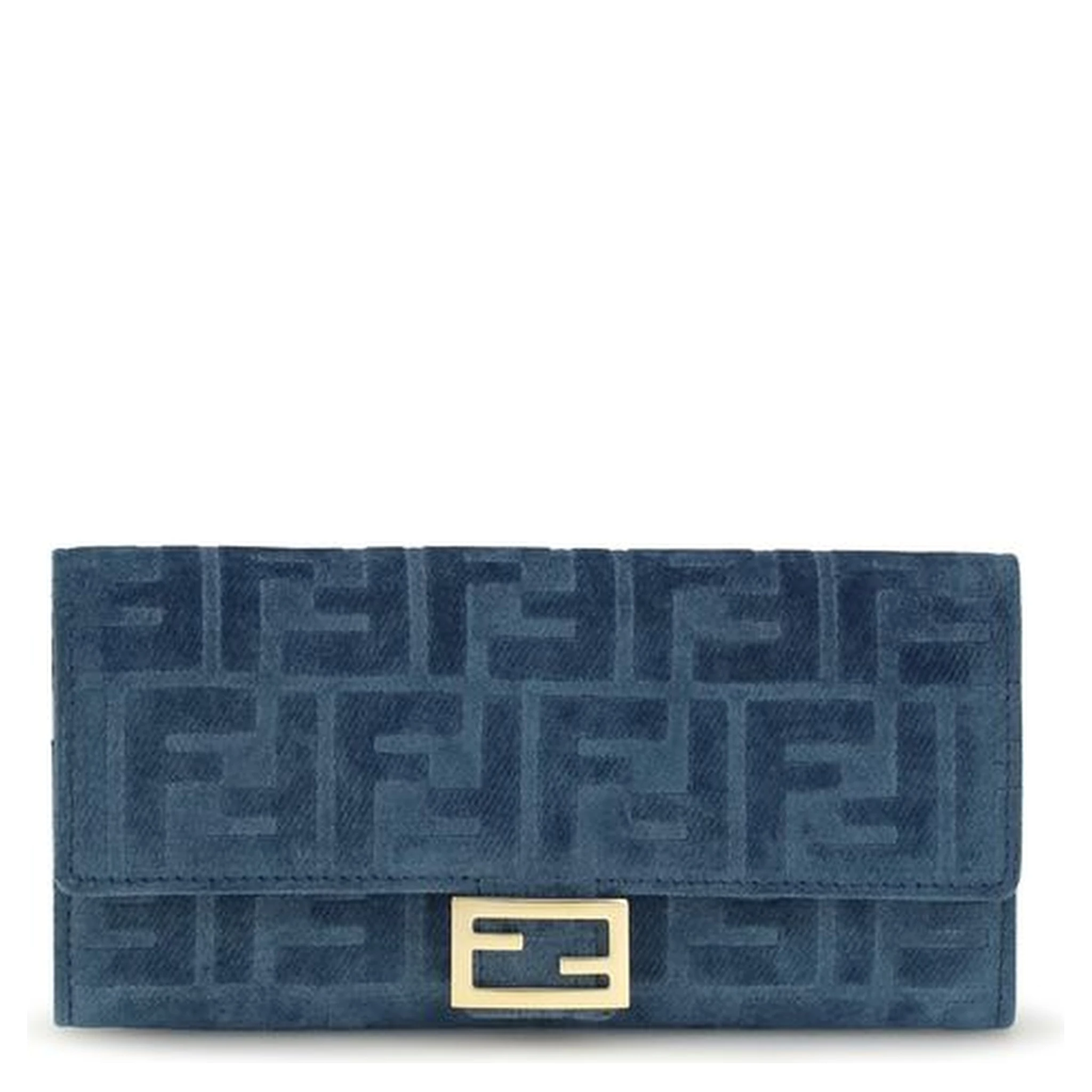 Blue Cotton Wallet