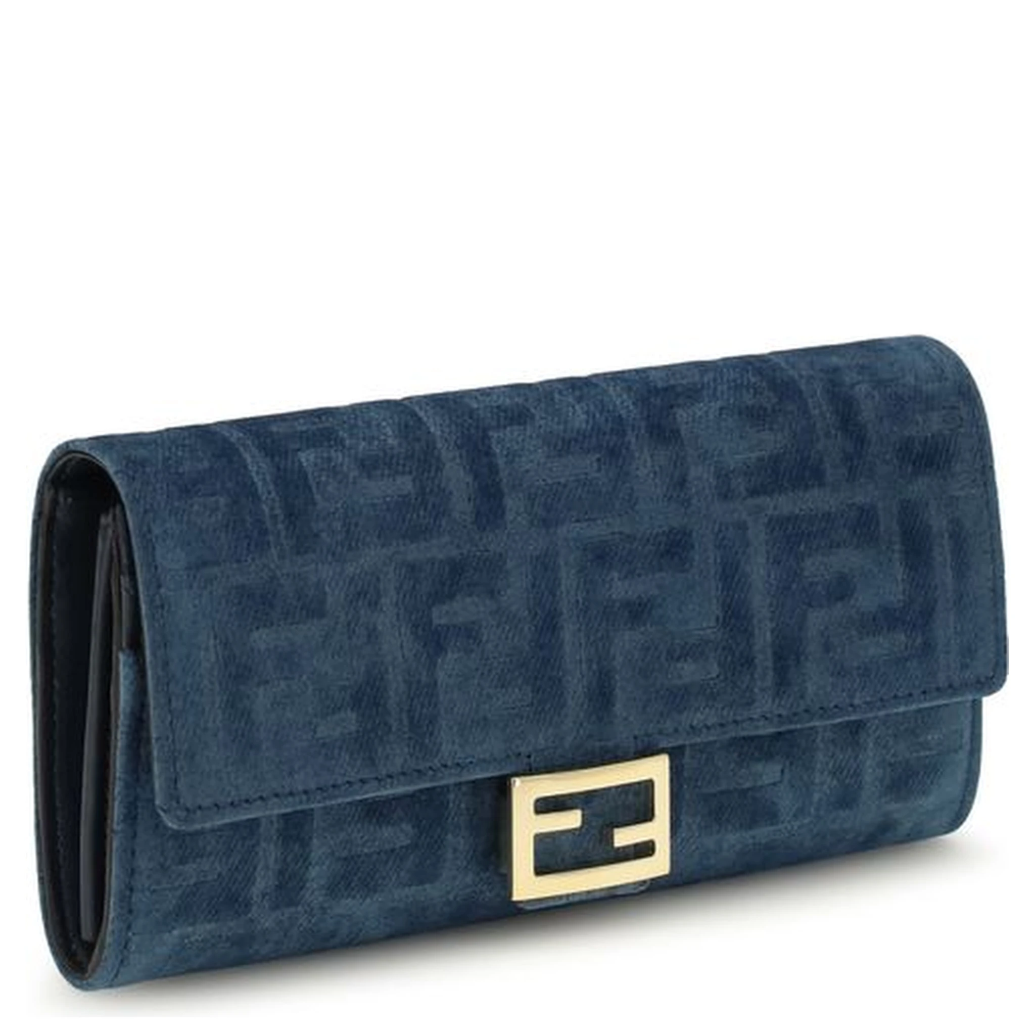 Blue Cotton Wallet