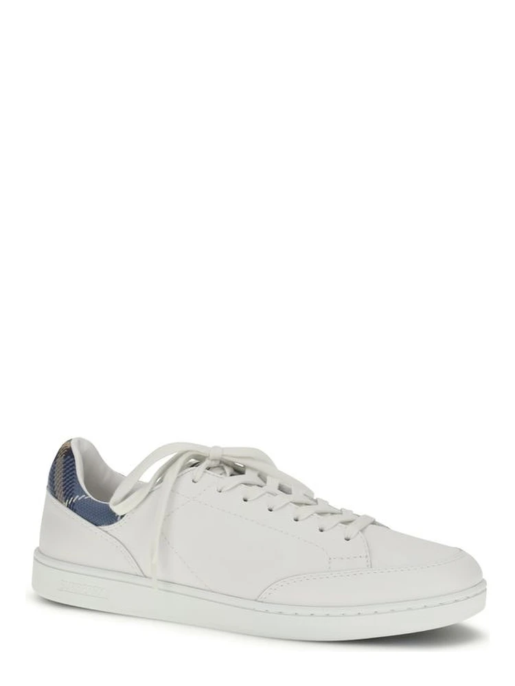 White Calf Leather Bos Taurus Low Top Sneakers alternative
