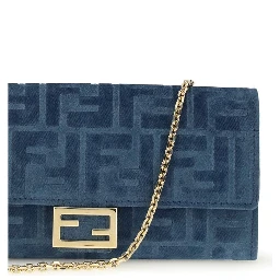 Blue Cotton Wallet