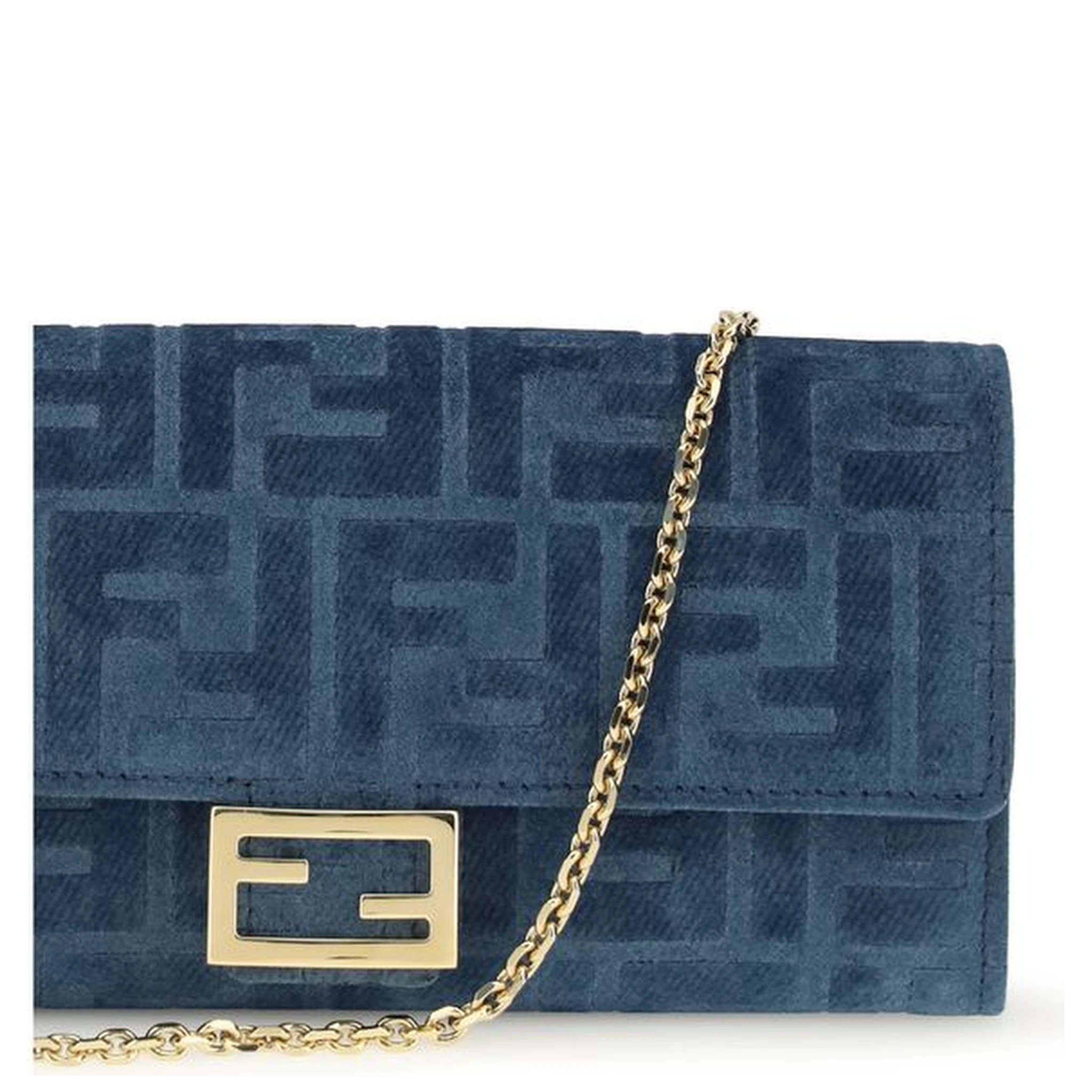Blue Cotton Wallet