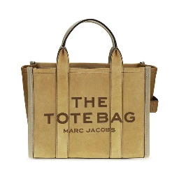 Beige Calf Leather Bos Taurus Shoulder Bag