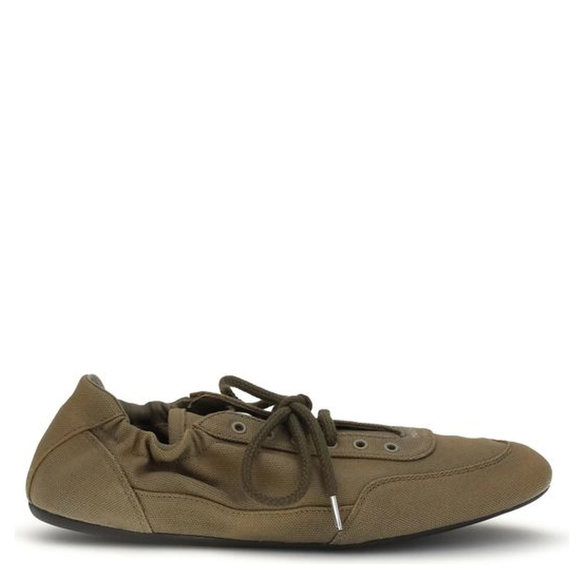 Bicolor Cotton Athletic Sneakers