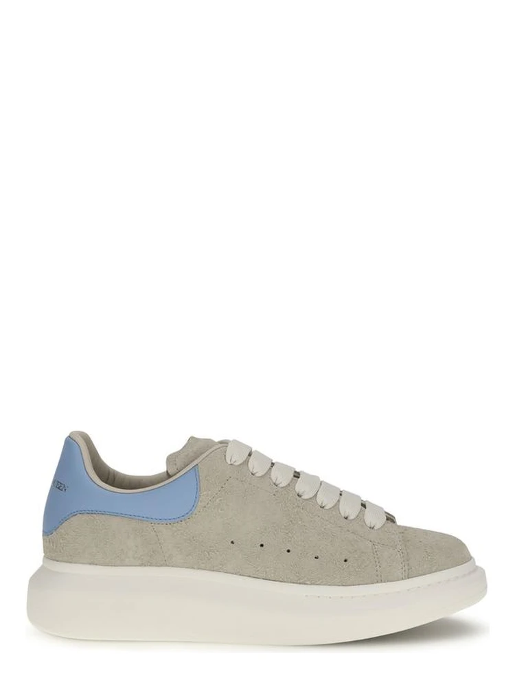 Beige Calf Leather Bos Taurus Chunky Sneakers
