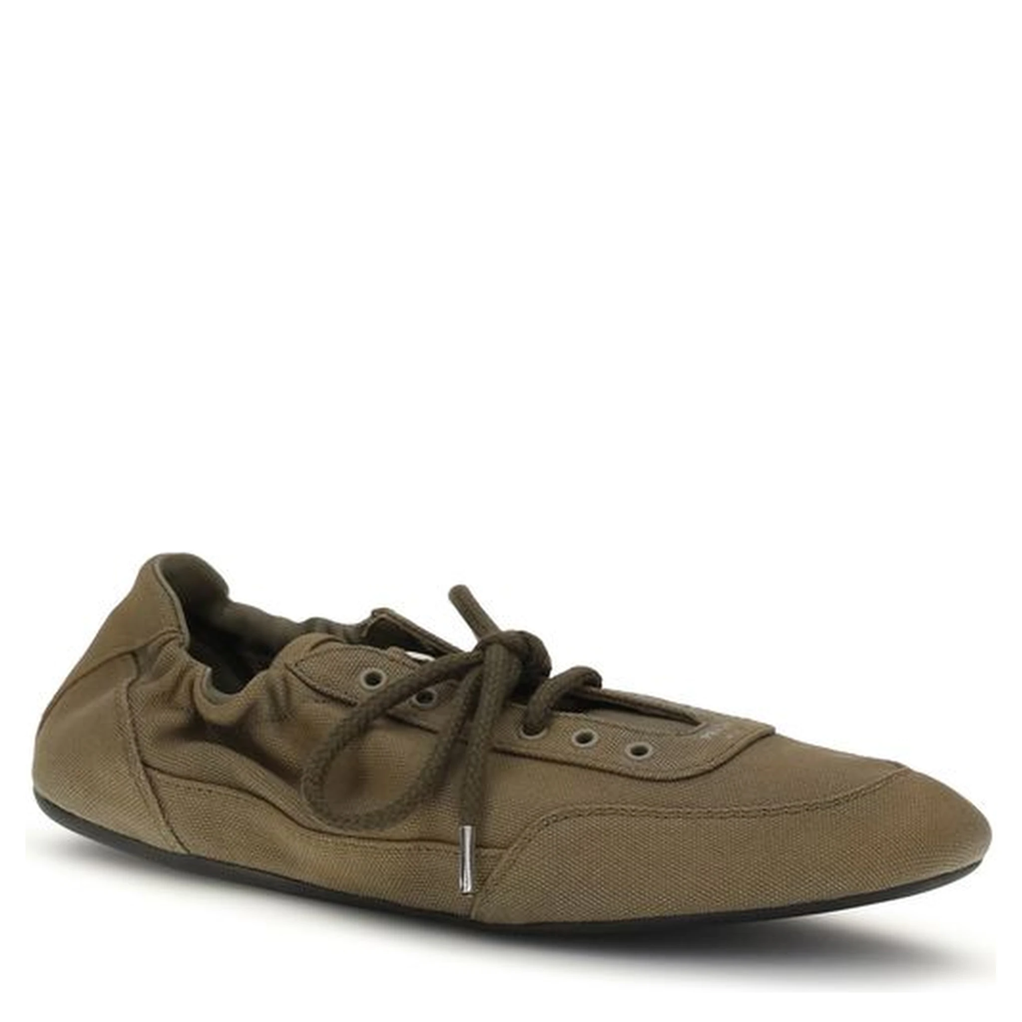 Bicolor Cotton Athletic Sneakers