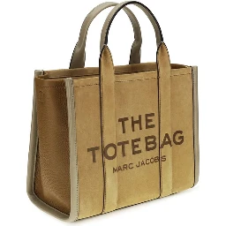 Beige Calf Leather Bos Taurus Shoulder Bag