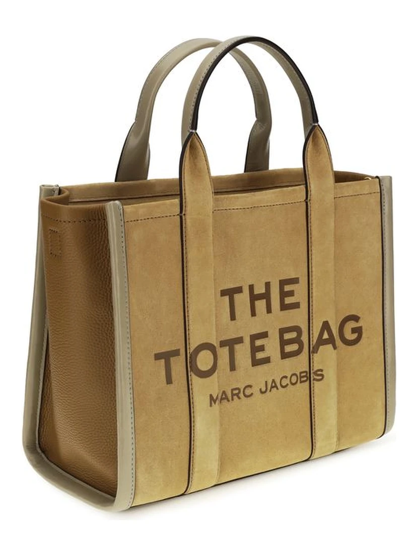 Beige Calf Leather Bos Taurus Shoulder Bag