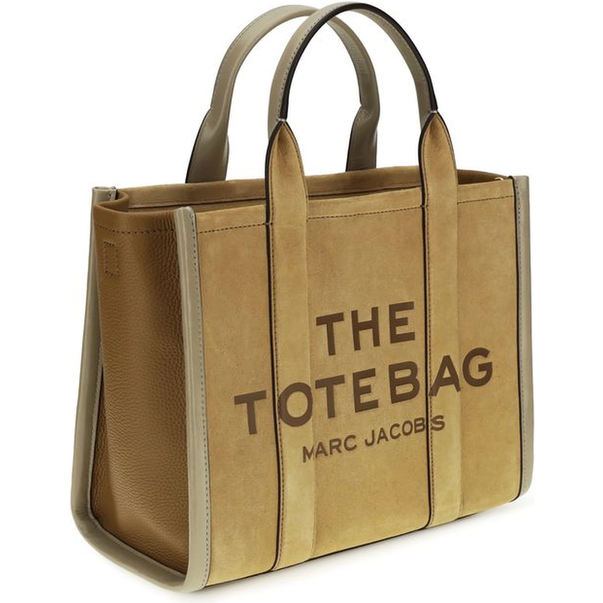 Beige Calf Leather Bos Taurus Shoulder Bag