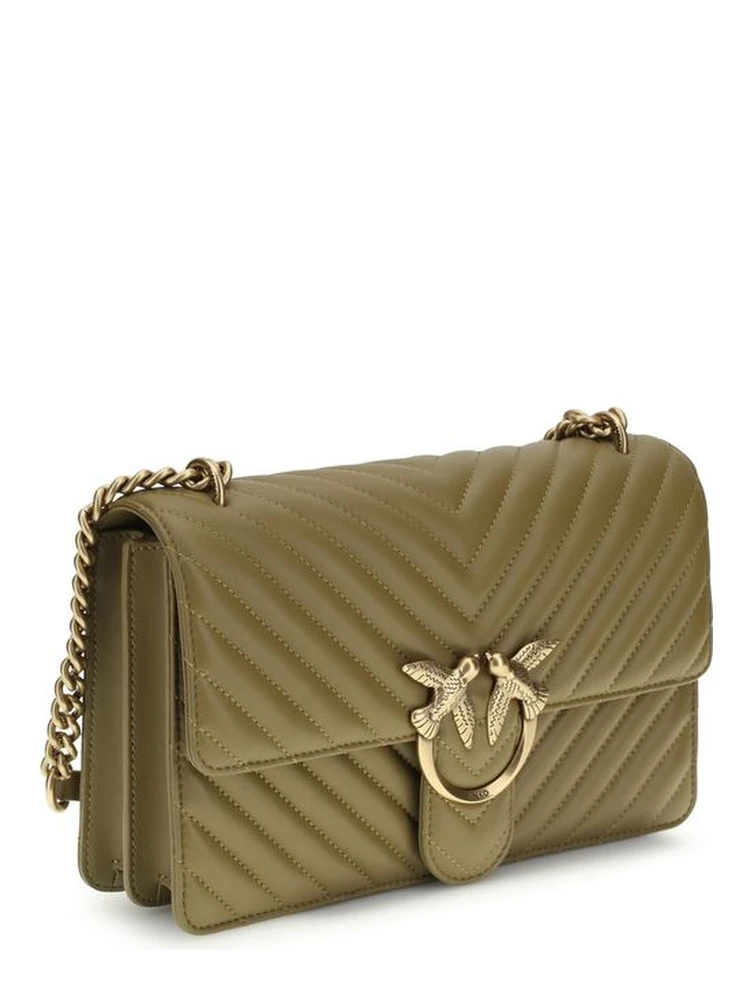 Bicolor Calf Leather Bos Taurus Shoulder Bag alternative