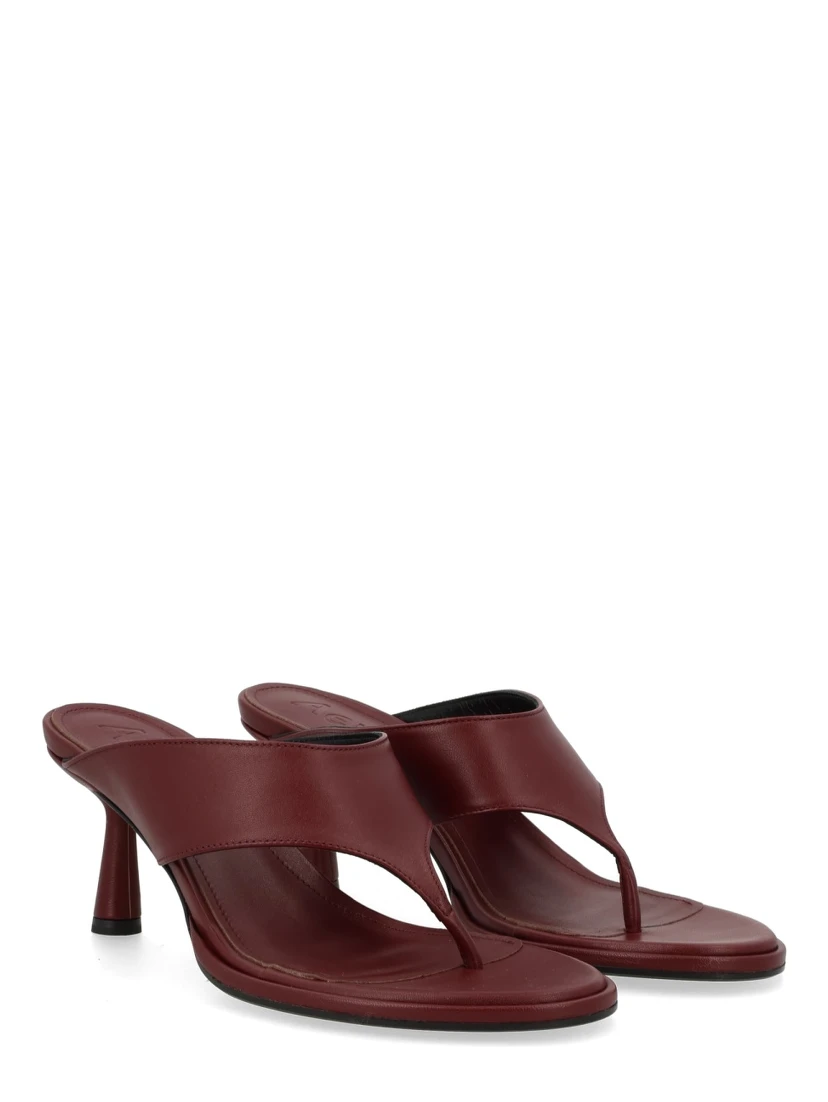 THONG SANDAL WITH HEEL