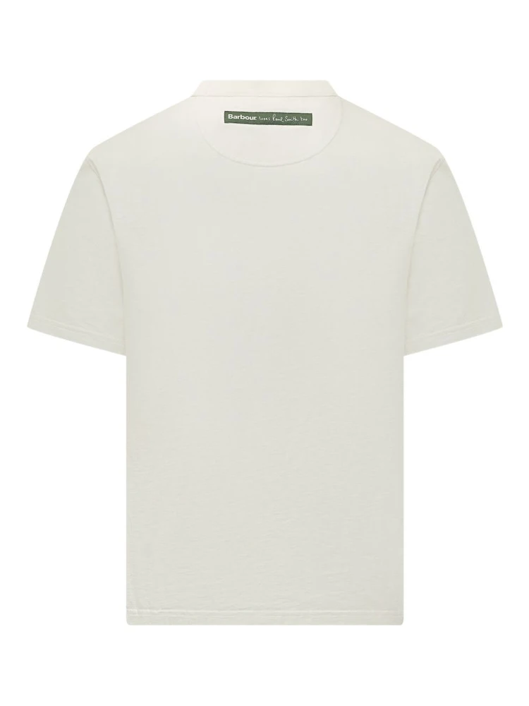 Barbour T-shirts and Polos White alternative