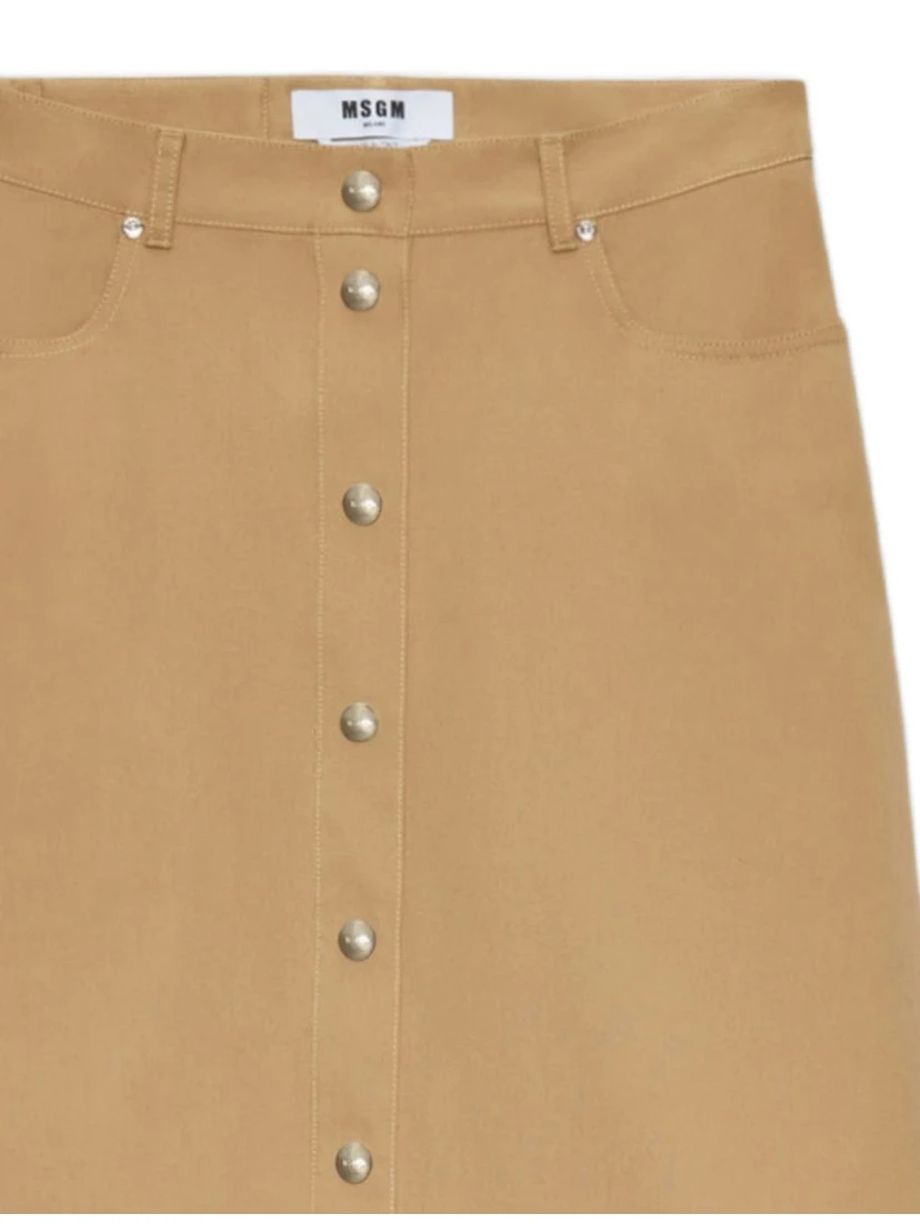 MSGM Skirts Beige